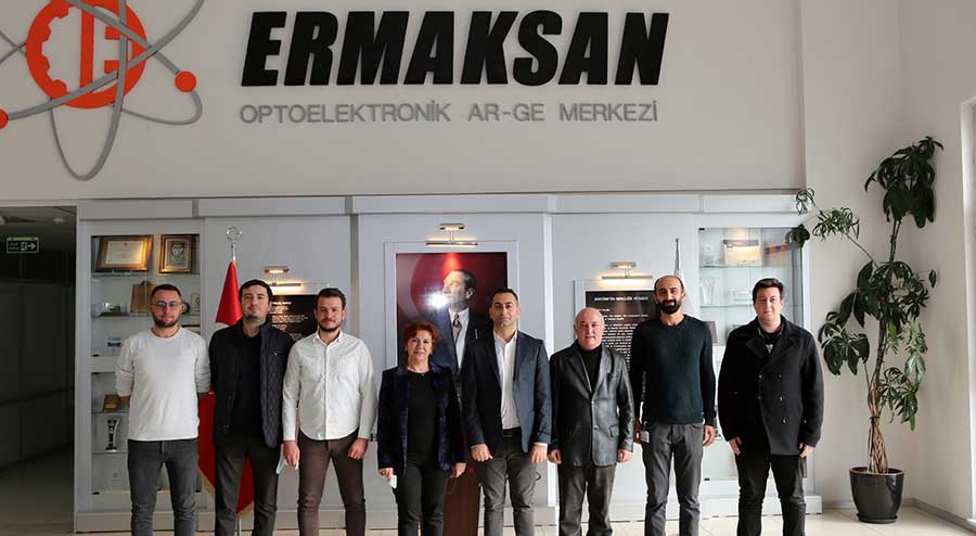 Faculty members of Balıkesir University visited Ermaksan High-Tech Center
